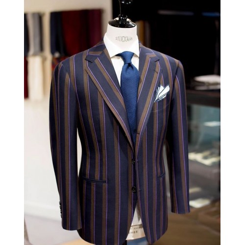 Fox Brothers Mr.Slowboy Sporting Stripes by WWChan Tailor